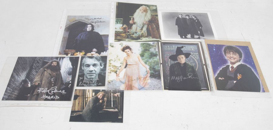 HARRY POTTER - A collection of Signed / Autographed photographs / cards mostly 10 x 8 in size some