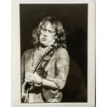 ALVIN LEE ( Ten Years After ) original 10 x 8 black and white photograph in very good condition.