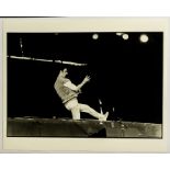 FRANK ZAPPA - Original black and white 10 x 8 photograph of Frank live on stage - Original