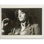 PATTI SMITH - American Rock Musician born in 1946 ORIGINAL 10 X 8 Black and white photograph by Jill