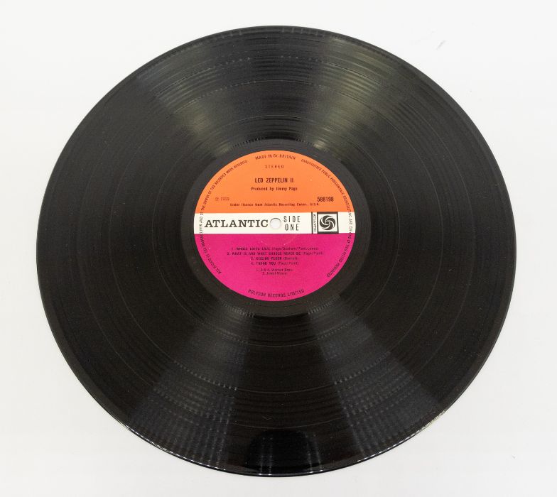 Led Zeppelin - II - UK Vinyl lp Record in Excellent condition - Plum and Orange Atlantic label- - Bild 2 aus 4