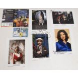 DOCTOR WHO Signed photos / trading card and others. The Seventh Doctor Sylvester McCoy signed