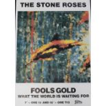 Stone Roses - 4 x vintage posters by The Stone Roses from the 80s/90s. Each measures approx 24 X