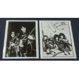 MOTLEY CRUE - London Features International LTD original Black and White photographs 8 x 6 inches.