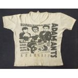 ADAM AND THE ANTS (ADAM ANT Interest) - Personally owned and worn T-Shirt “Dirk Wears White Socks”