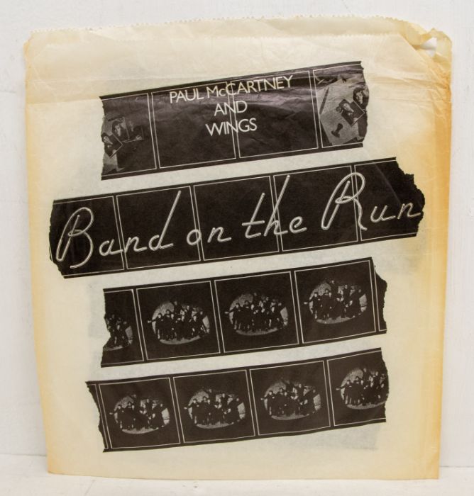 Paul McCartney and Wings ( The Beatles )  Band on the Run - An original White Label Promo Album in - Bild 2 aus 6