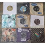 Approx 70 Blues/Jazz 7 inch and EPs including Ella Fitzgerald, Clarence Frogman Henry, Happy Nights,