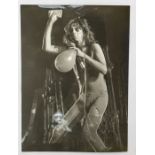 ALICE COOPER - Superb original black and white photograph from 1975. An original S.K.R photos