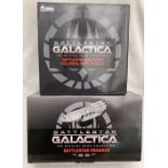 Battlestar Galactica: A pair of boxed Battlestar Galactica figures, to comprise: Pegasus and