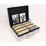 James Bond: A cased James Bond 007 hardcase, containing twenty-two James Bond 007 DVDs, together