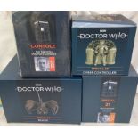 Doctor Who: Twelfth Doctors Console, Cyber Controller, Dalek Gunship, Reaper. All boxed. (4)