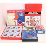 Corgi: A collection of four boxed Corgi items to comprise: Red Arrows CSFS11009, and CSFS07004;