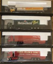 Corgi: A collection of Corgi Modern Trucks series from 1998. To include Leyland-Daf James Irlam,