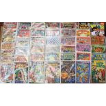 Comics: A collection of assorted English and American comics, DC and Marvel, of varying age and
