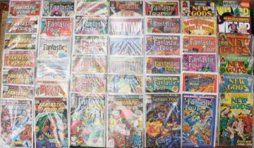 Comics: A collection of assorted English and American comics, DC and Marvel, of varying age and