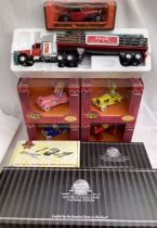 Diecast: A boxed Matchbox Coca Cola Christmas Truck, together with four boxed Corgi Muppets