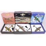 Corgi: A collection of three boxed Corgi Aviation Archive models to comprise: Avro Lancaster - RAF