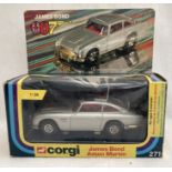 Corgi: A boxed James Bond 007 Aston Martin DB5 ref: 271 (1979). One of the last to be made in