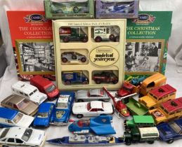 Diecast: A collection of assorted vehicles to include Matchbox Yesteryear Set, Corgi Cameos