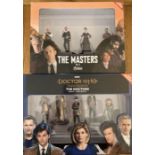 Doctor Who: The Doctors Ninth to Thirteenth set and The Masters Set 1 (no magazine). Please study