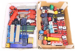 Diecast: A collection of assorted haulage vehicles to include mostly Corgi examples, general