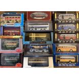 Diecast: A collection of assorted diecast Buses to include Malta Bus Replicas, Matchbox EFE, etc.