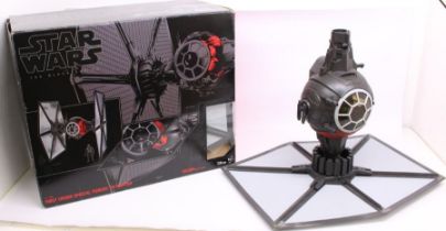 Star Wars: A boxed Star Wars: The Black Series, First Order Special Forces TIE Fighter. Two pieces