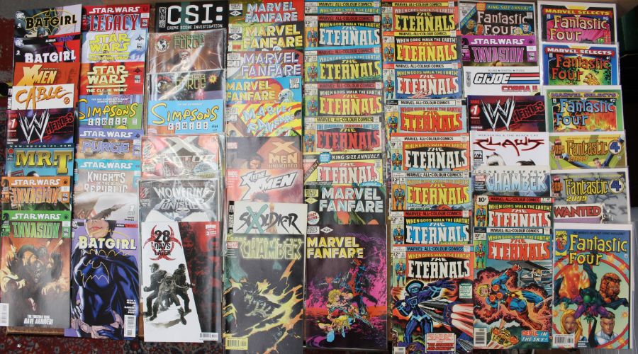 Comics: A collection of assorted English and American comics, DC and Marvel, of varying age and - Bild 3 aus 6