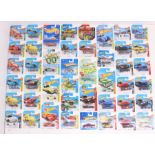 Hot Wheels: A collection of assorted Hot Wheels carded vehicles to include: Night Burnerz, Sky Show,