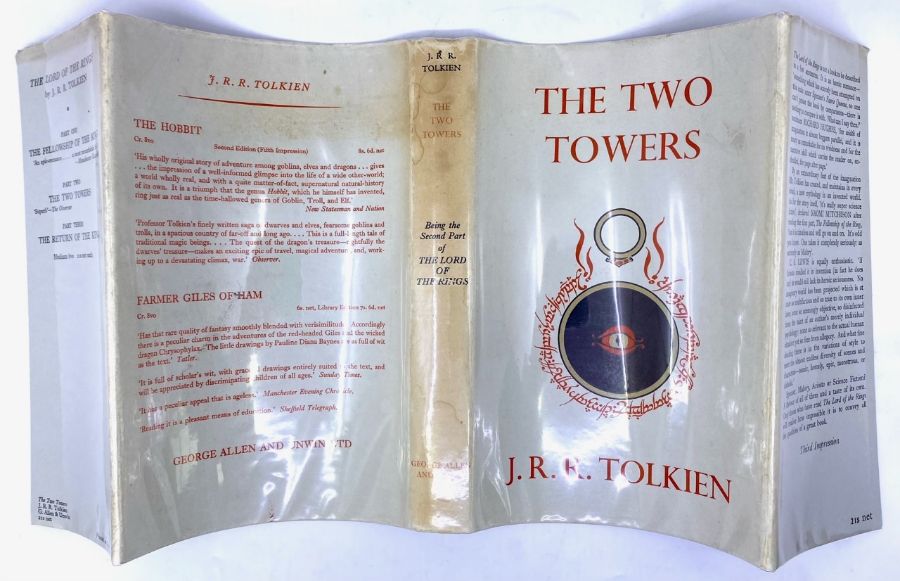 Tolkien, J. R. R. The Lord of the Rings. The Two Towers, fourth impression, London: George Allen & - Image 15 of 19