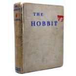 Tolkien, J. R. R. The Hobbit, first American edition, second state [publisher's logo on title, '