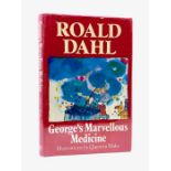 Dahl, Roald. George's Marvellous Medicine, first edition, London: Jonathan Cape, 1981, hardback,