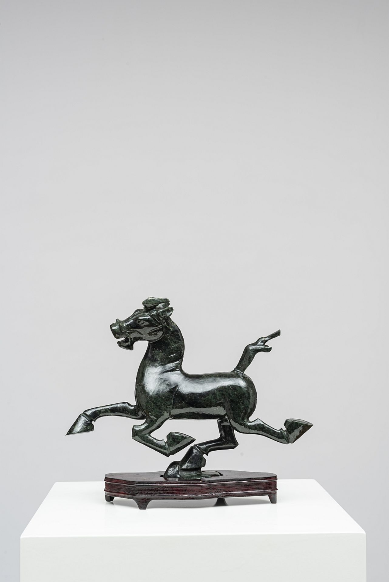 STONE FIGURE OF THE FLYING HORSE 