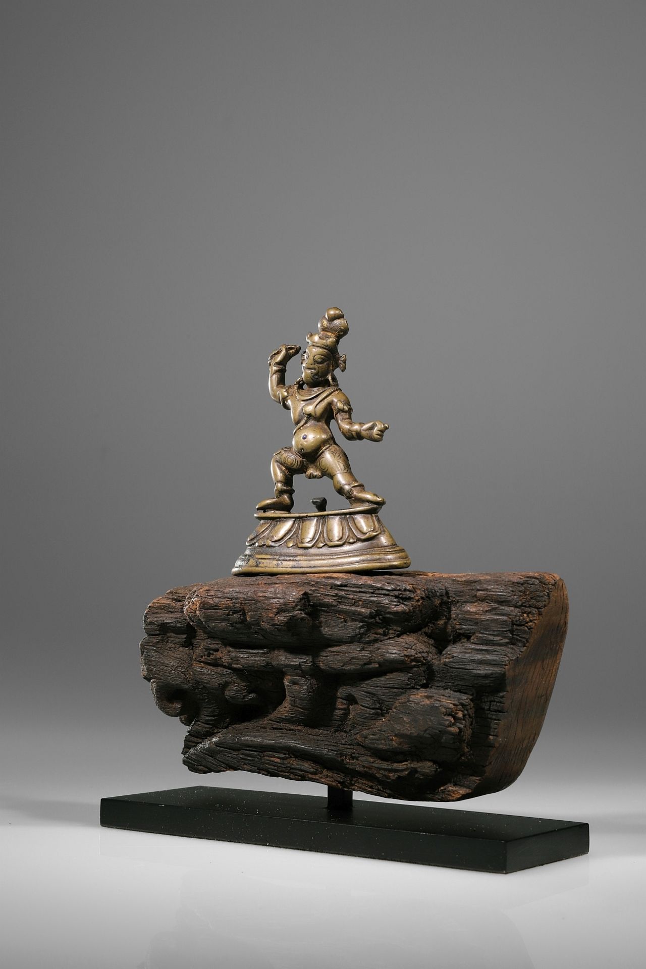 VAJRAPANI ON WOOD BASE - Bild 5 aus 5