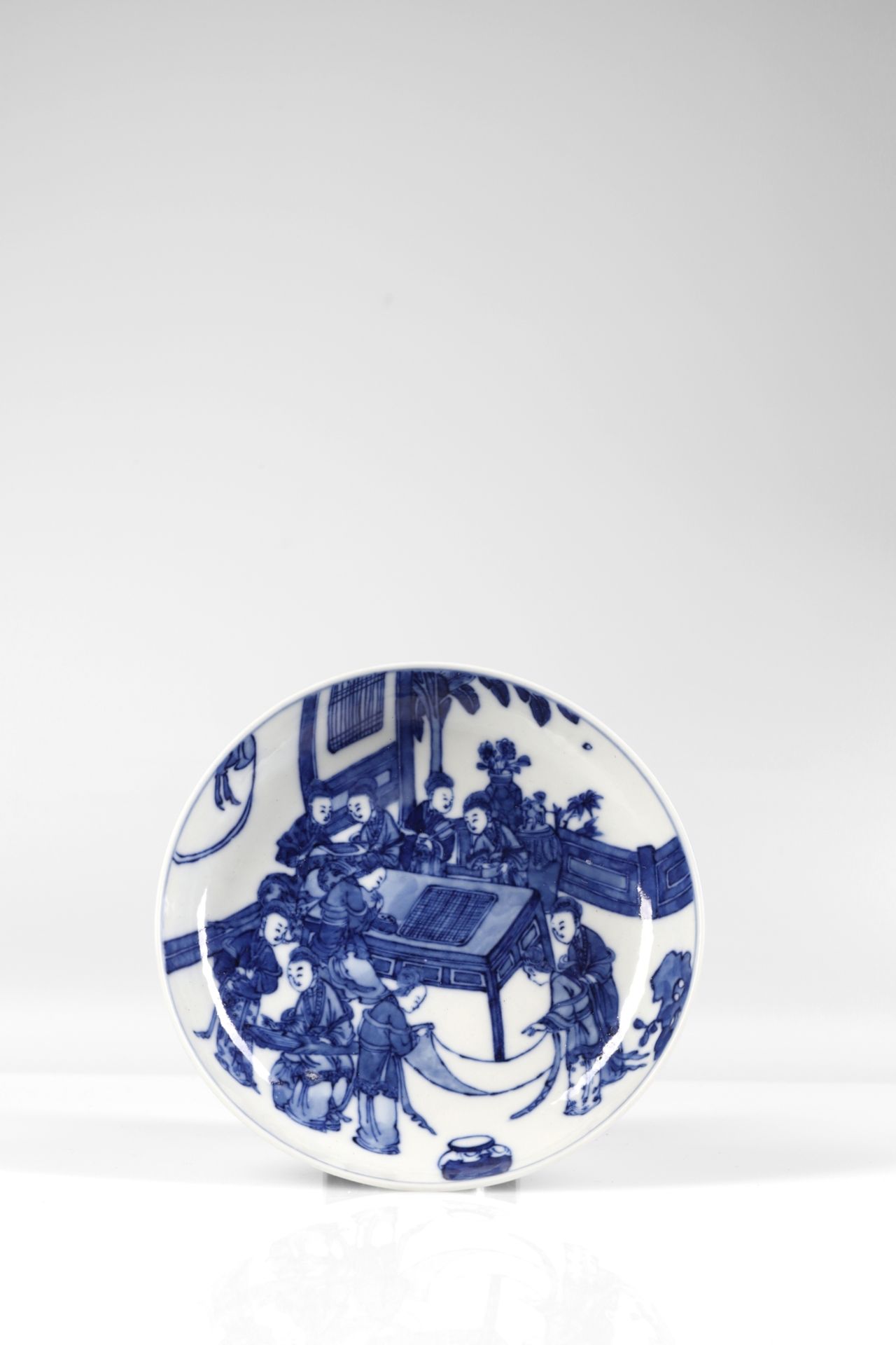 BLUE AND WHITE PLATE