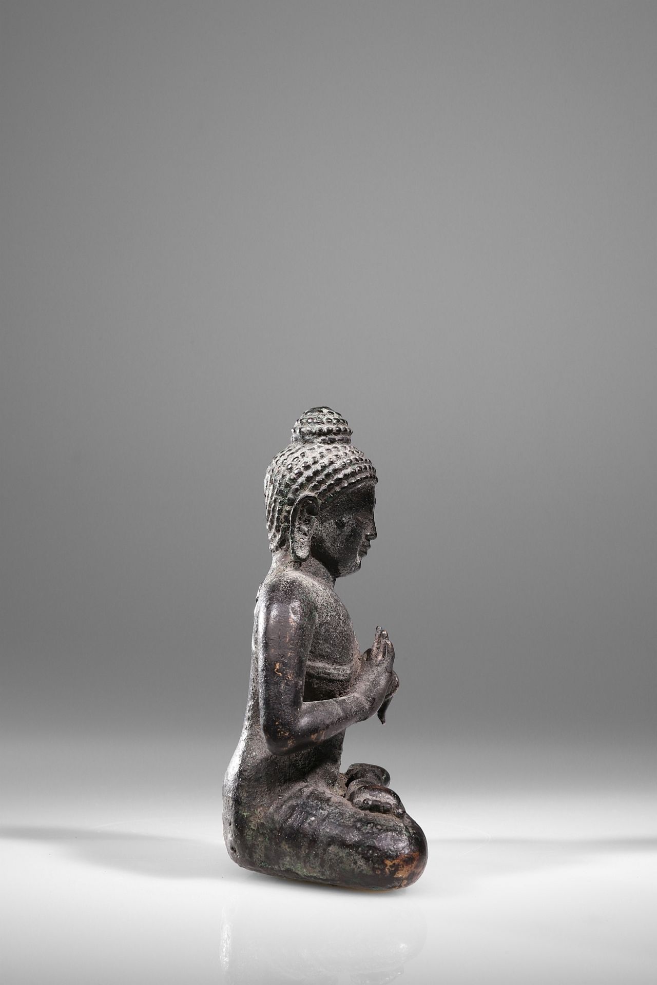 BUDDHA SHOWING THE DHARMACHAKRA MUDRA - Image 3 of 7