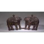 PAIR OF ELEPHANTS