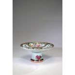 A FAMILLE ROSE 'MEDALLION' EXPORT STEAM DISH