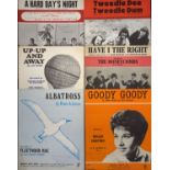 Beatles, sheet music to A Hard Day?s Night, plus various other artistes. (7) Approx 28x23cm