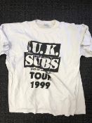 UK Subs, T-Shirt 1999. Size XL.