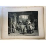 Vintage prints of engravings, 19thC (8) 24x 32 cm