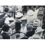 Diana Princess of Wales, press photograph. 1987 by Mike Maloney at Ascot Races Approx 23x30cm