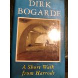 Dirk Bogarde, A Short Walk. Signed by author