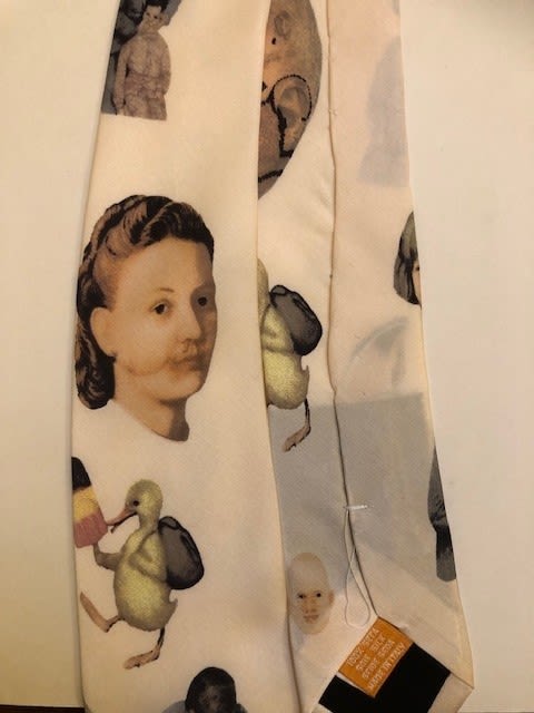 A 'Cultural Ties' tie by Helnwein