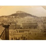 Group of Photographs, albumens from 1869 and later. European topographical incl Napoli. Approx