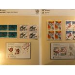 Postage stamps album of Seoul Olympics 1988. VG condition. Approx 25x18cm