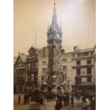 Photographs Leicester area. Albumen prints late 19thC. (13) Approx 13x28cm