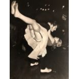 Jive dance photograph by Chris Steele-Perkins. Photographer stamp on reverse. Silver Gelatin.