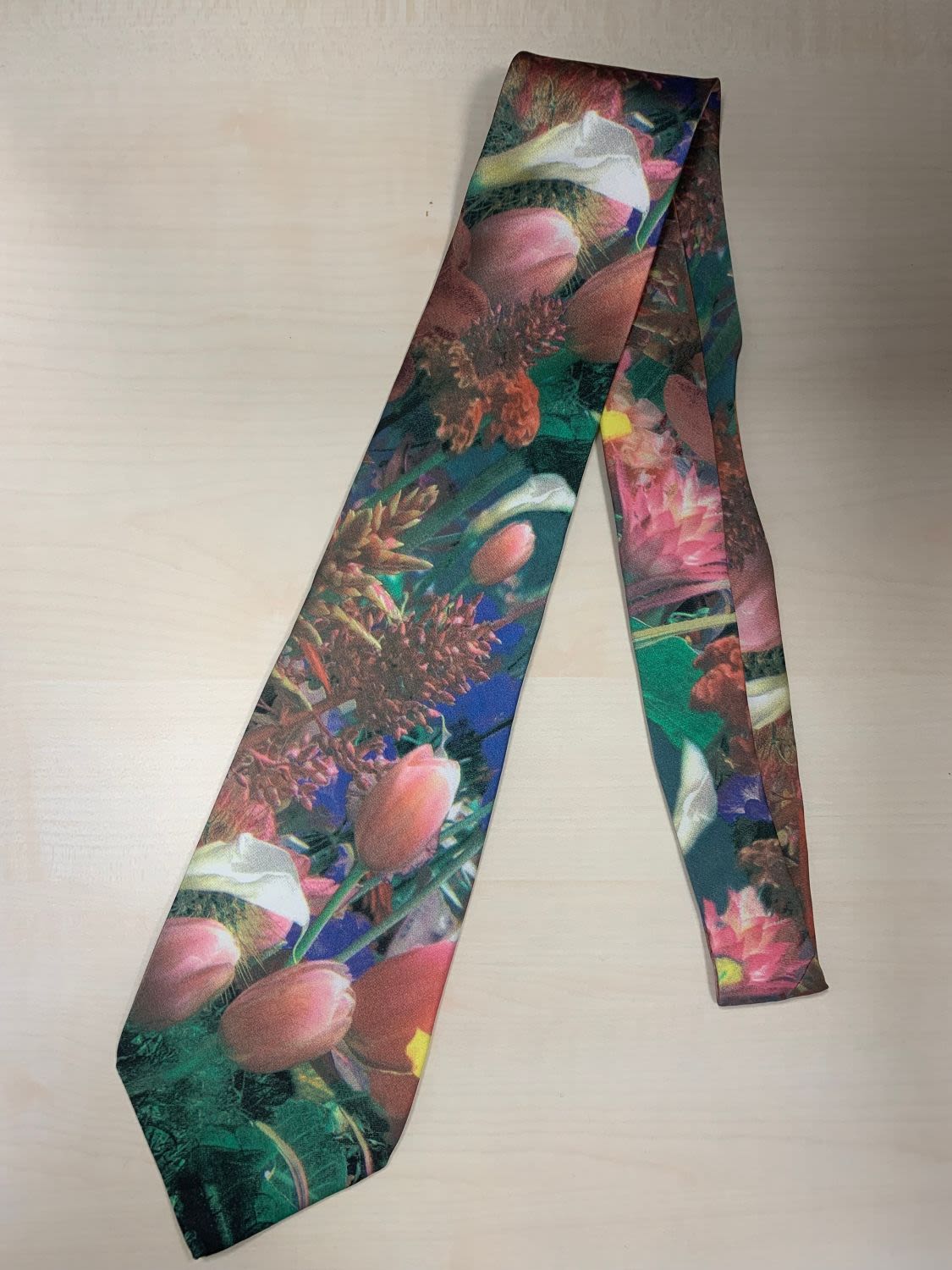 A 'Cultural Ties' tie by Marc Quinn