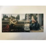 Two prints, Roger de la Fresnaye on gloss paper, and Da Vinci on Matt heavy paper. With
